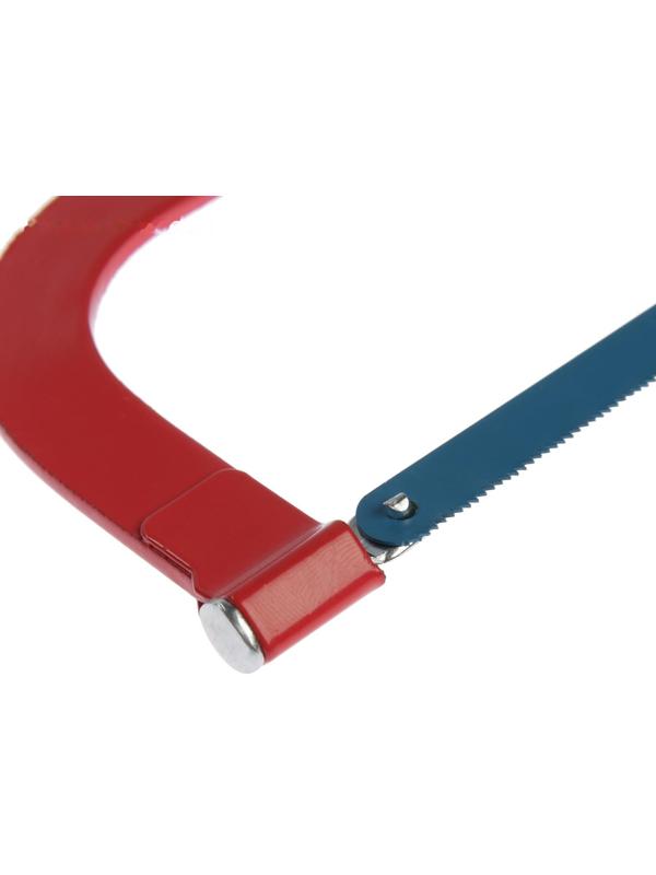 Ножовка по металлу ЛОМ, деревянная рукоятка, 300 мм