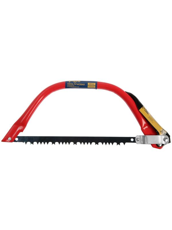 Пила лучковая ТУНДРА, 300 мм, 2 полотна