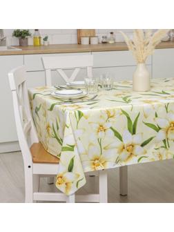 Клеёнка столовая на нетканой основе Доляна, ширина 137 см, толщина 0,08 мм, рулон 20 м