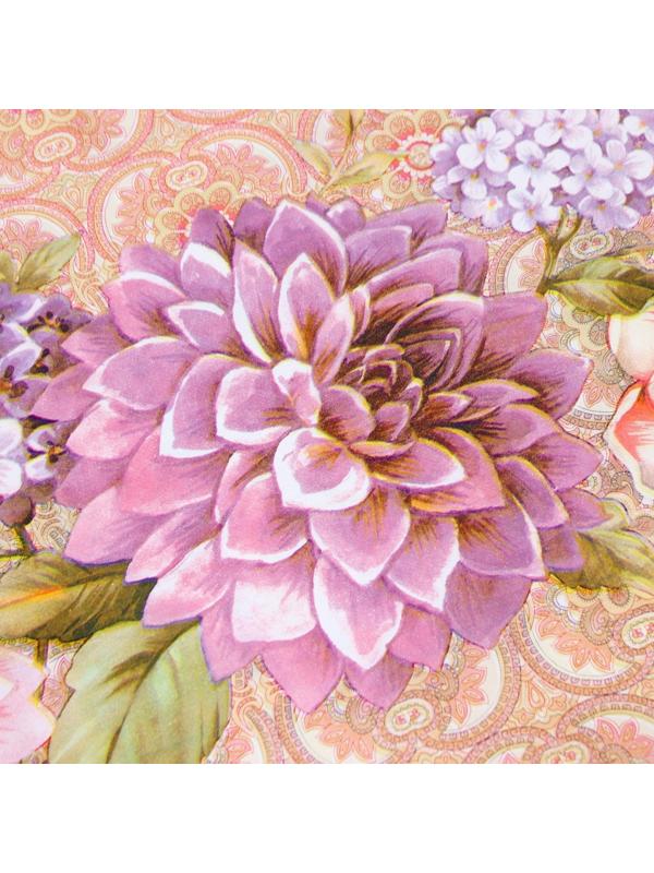 Клеёнка столовая на нетканой основе, ширина 137 см, толщина 0,08 мм, рулон 20 м