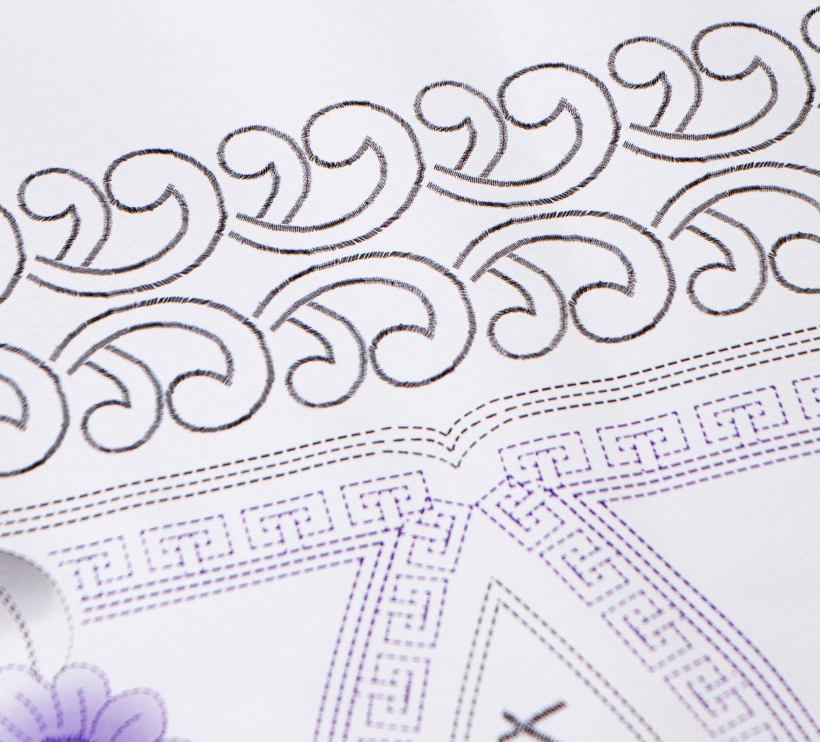 Клеёнка столовая на нетканой основе Доляна, ширина 137 см, толщина 0,08 мм, рулон 20 м