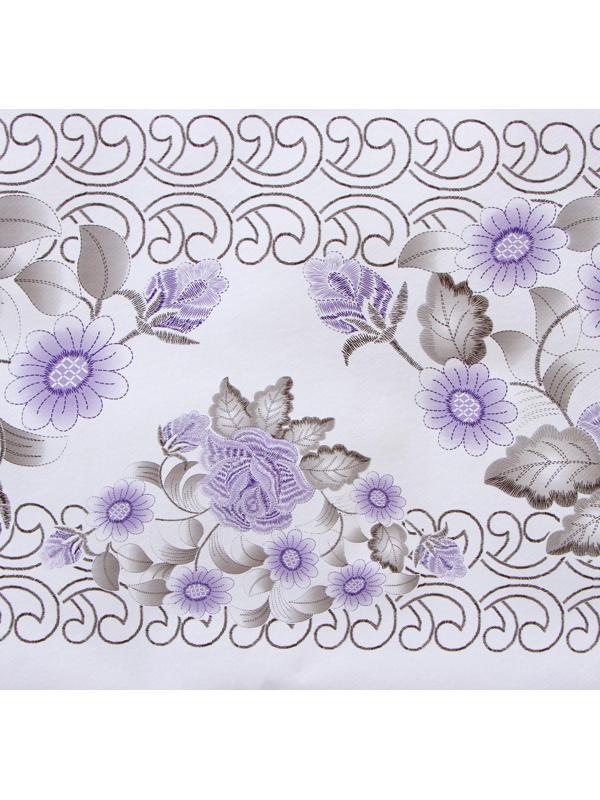 Клеёнка столовая на нетканой основе Доляна, ширина 137 см, толщина 0,08 мм, рулон 20 м