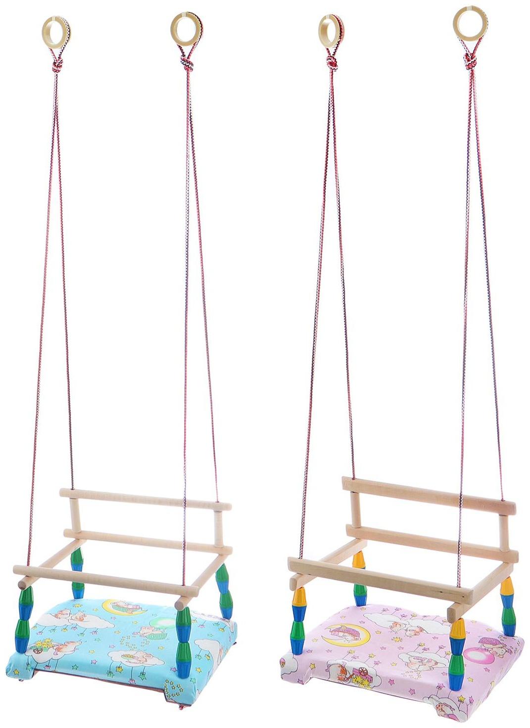 Качели детские, с мягким сиденьем