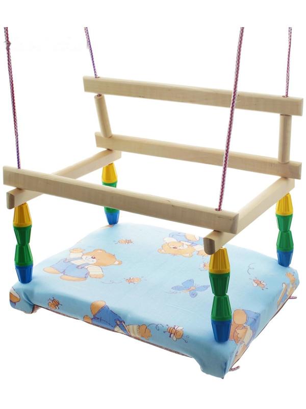 Качели детские, с мягким сиденьем