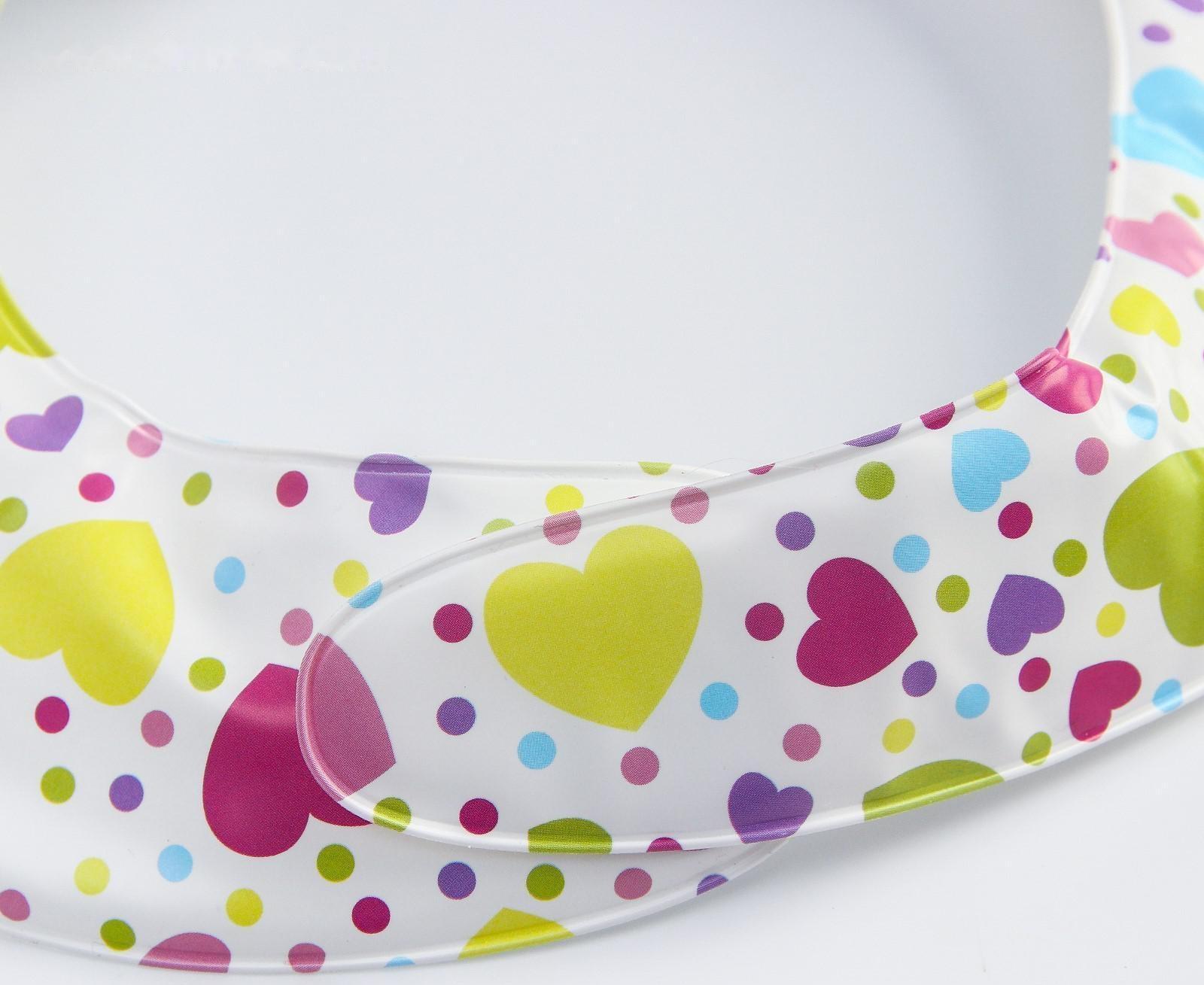 Нагрудник для кормления «Весёлая панда» непромокаемый на липучке, с карманом, мягкий