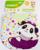 Нагрудник для кормления «Весёлая панда» непромокаемый на липучке, с карманом, мягкий
