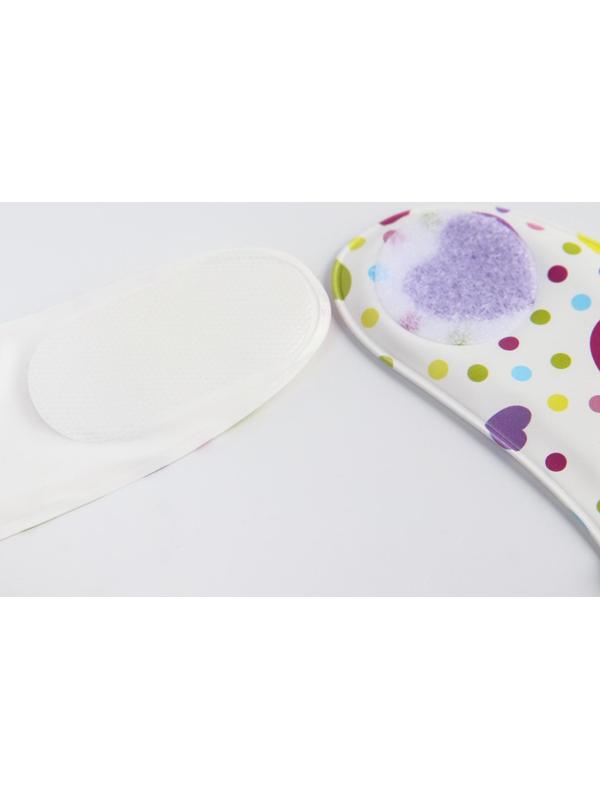 Нагрудник для кормления «Весёлая панда» непромокаемый на липучке, с карманом, мягкий