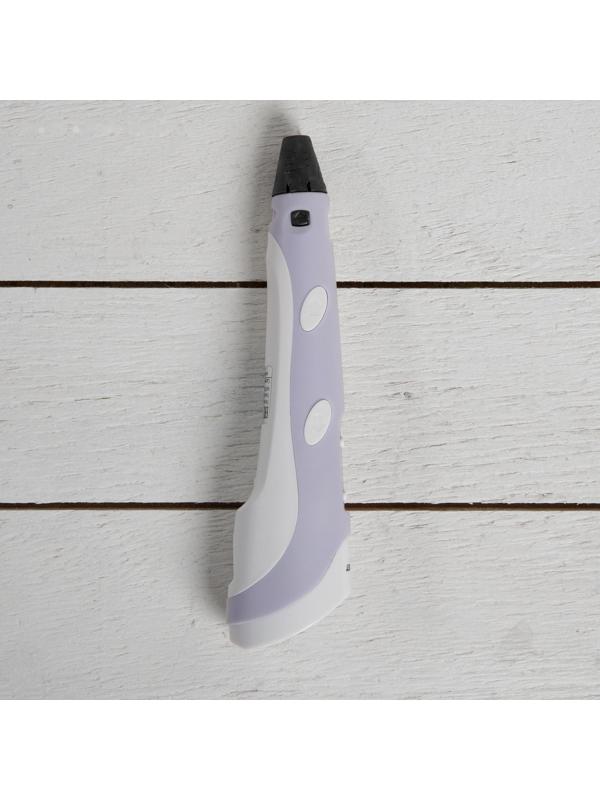 3D ручка 3Dali Plus (KIT FB0021P), ABS и PLA, фиолетовая ( + трафарет и пластик)