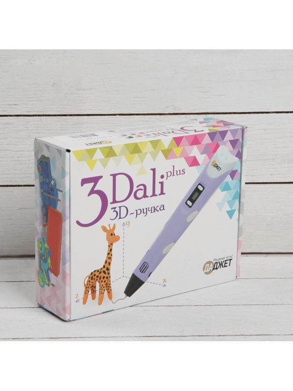 3D ручка 3Dali Plus (KIT FB0021B), ABS и PLA, голубая ( + трафарет и пластик)