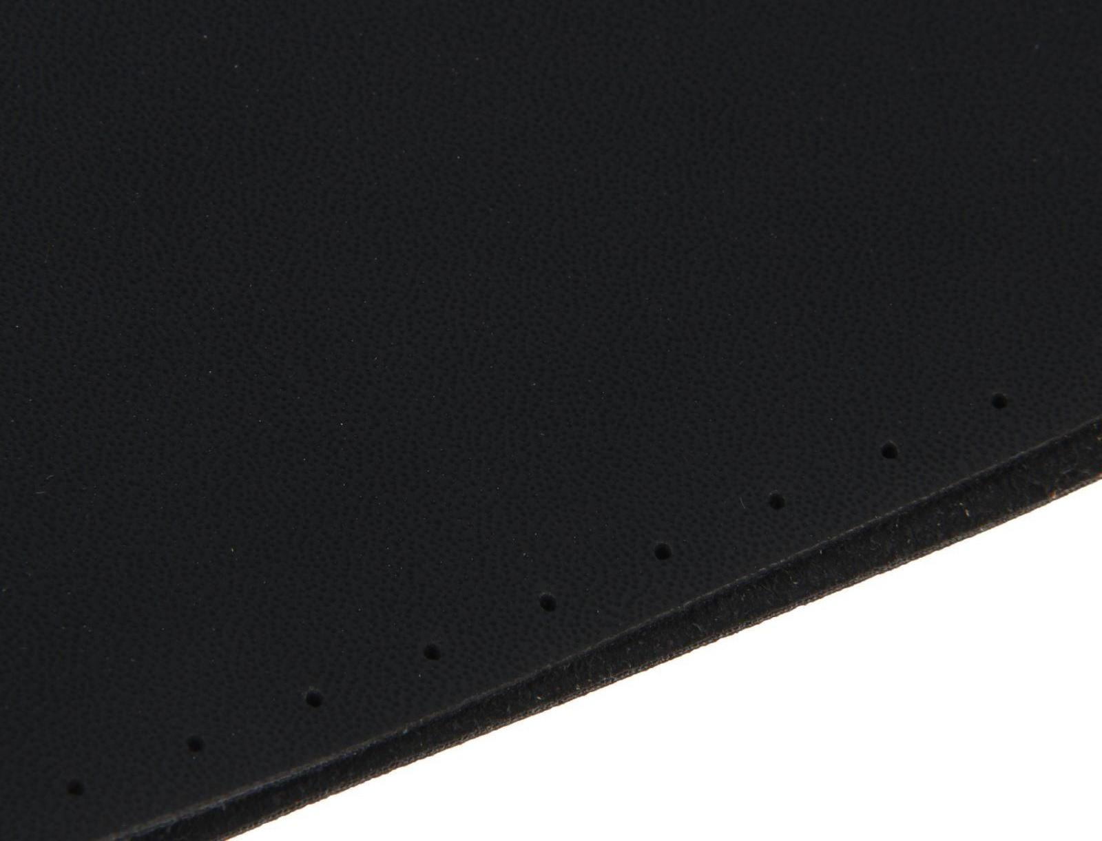 Сшивной чехол TORSO на руль 38 см, искусственная кожа, черный