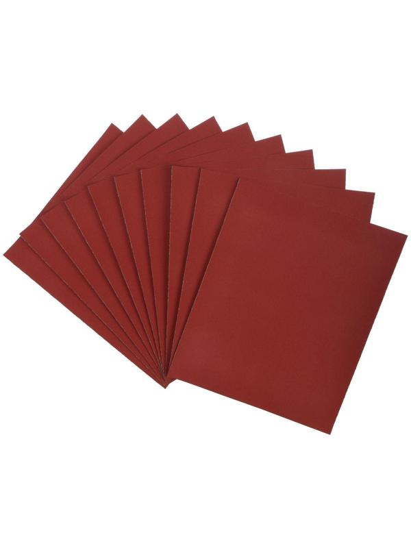 Шкурка шлифовальная в листах ЛОМ, на бумажной основе водостойкая, 230 х 280, Р320, 10 шт.