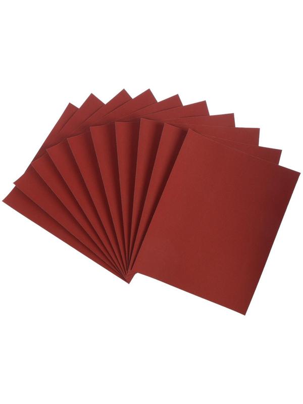 Шкурка шлифовальная в листах ЛОМ, на бумажной основе водостойкая, 230 х 280, Р1500, 10 шт.