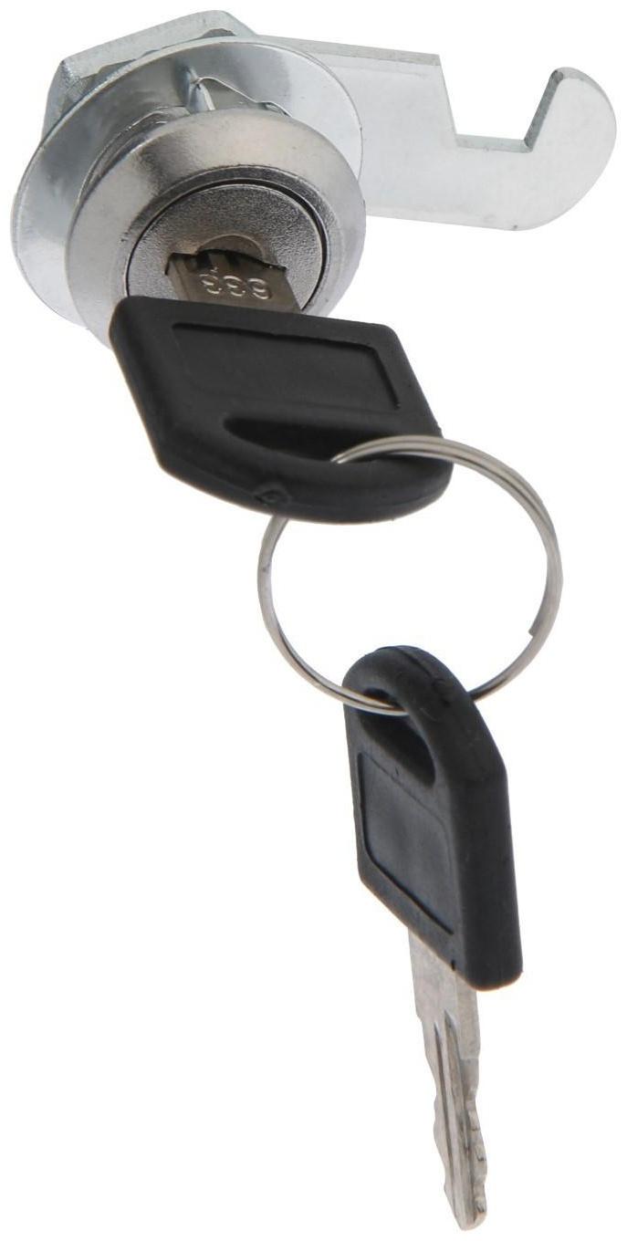 Замок почтовый ТУНДРА, 17х16 мм, 2 ключа