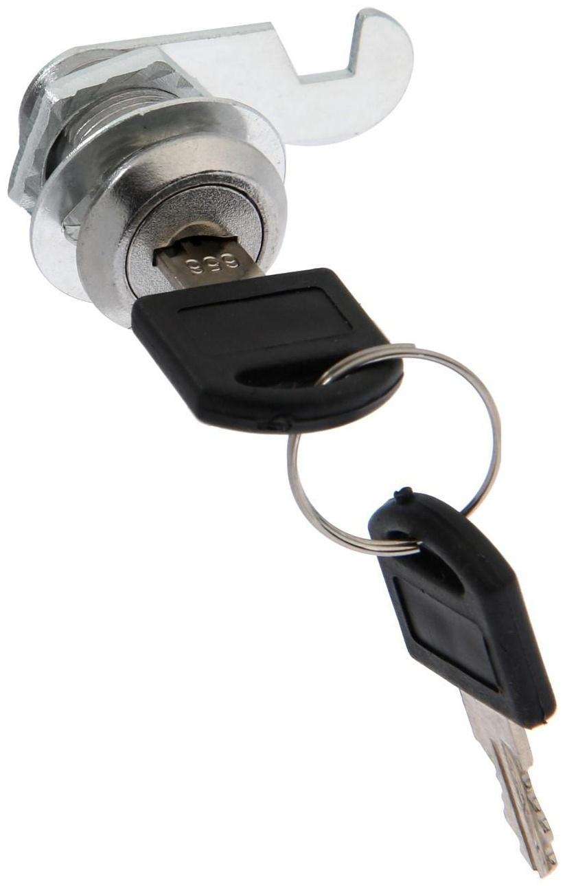 Замок почтовый ТУНДРА, 17х25 мм, 2 ключа