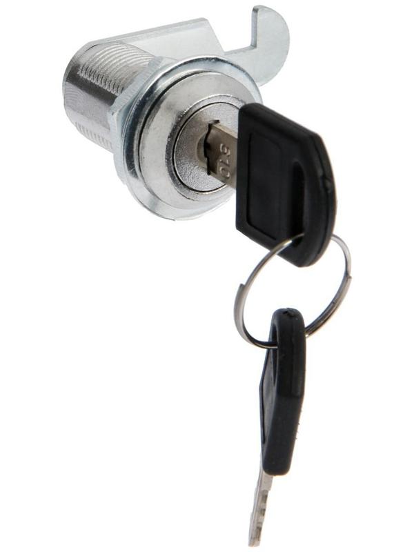 Замок почтовый ТУНДРА, 17х30 мм, 2 ключа