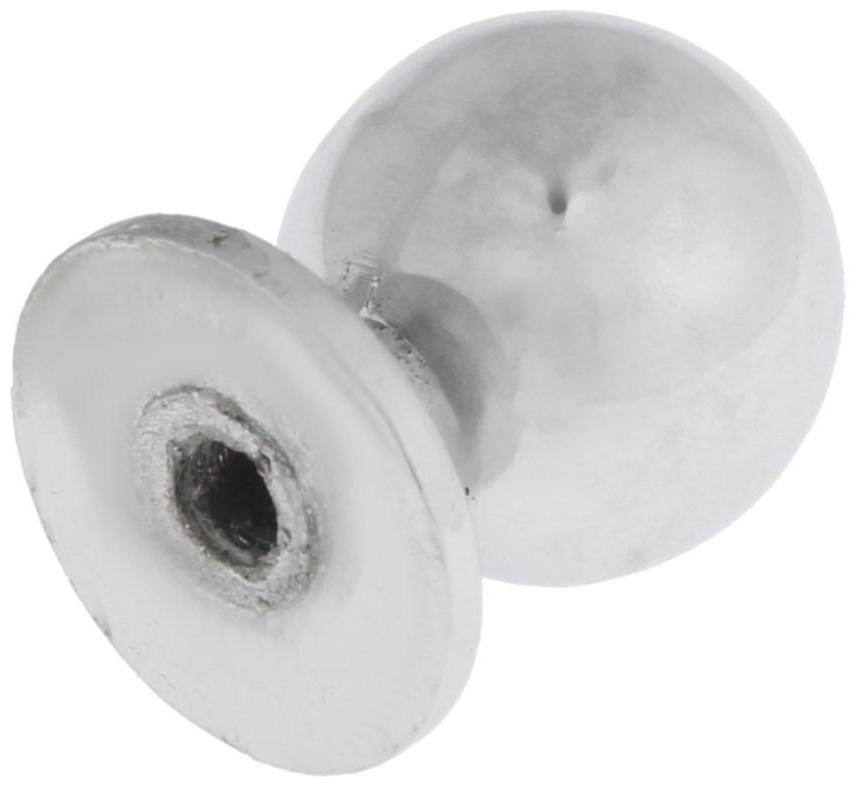 Ручка кнопка ТУНДРА РК008, цвет хром