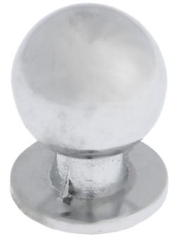 Ручка кнопка ТУНДРА РК008, цвет хром