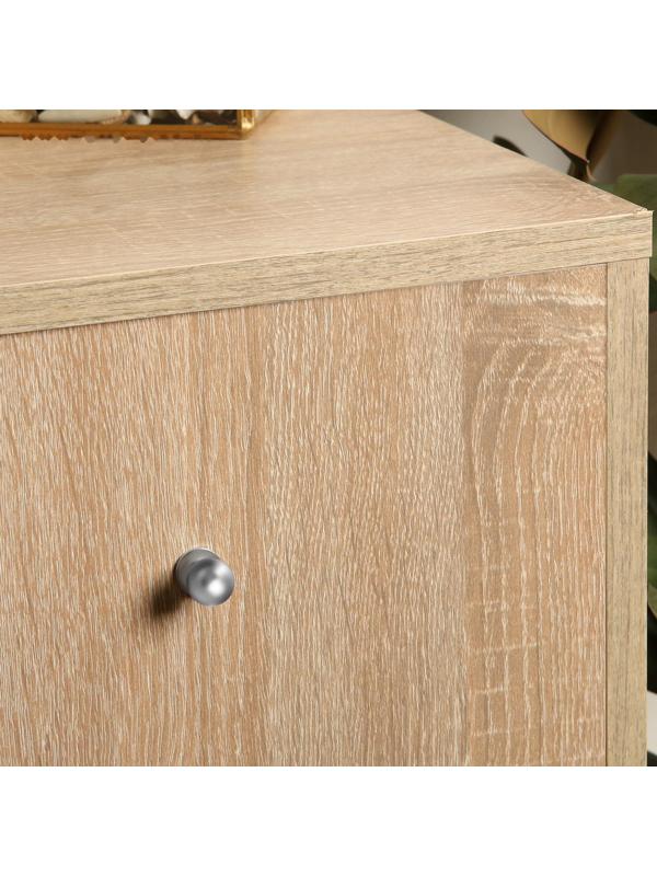 Ручка кнопка ТУНДРА РК008, цвет хром