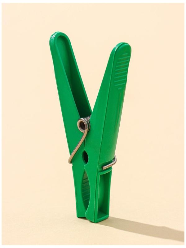 Прищепки бельевые «Пингвин», 8 см, 12 шт, цвет МИКС