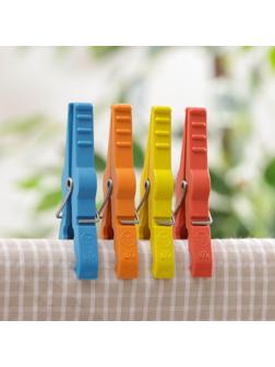 Прищепки бельевые «Кубаночка», 8 см, 20 шт, цвет МИКС