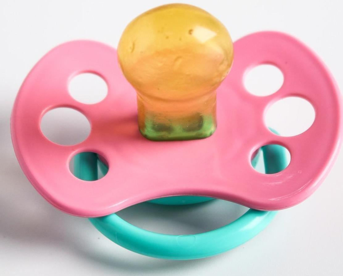 Соска-пустышка латексная анатомическая «Любимая», с колпачком, от 0 мес., цвета МИКС