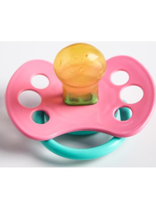 Соска-пустышка латексная анатомическая «Любимая», с колпачком, от 0 мес., цвета МИКС