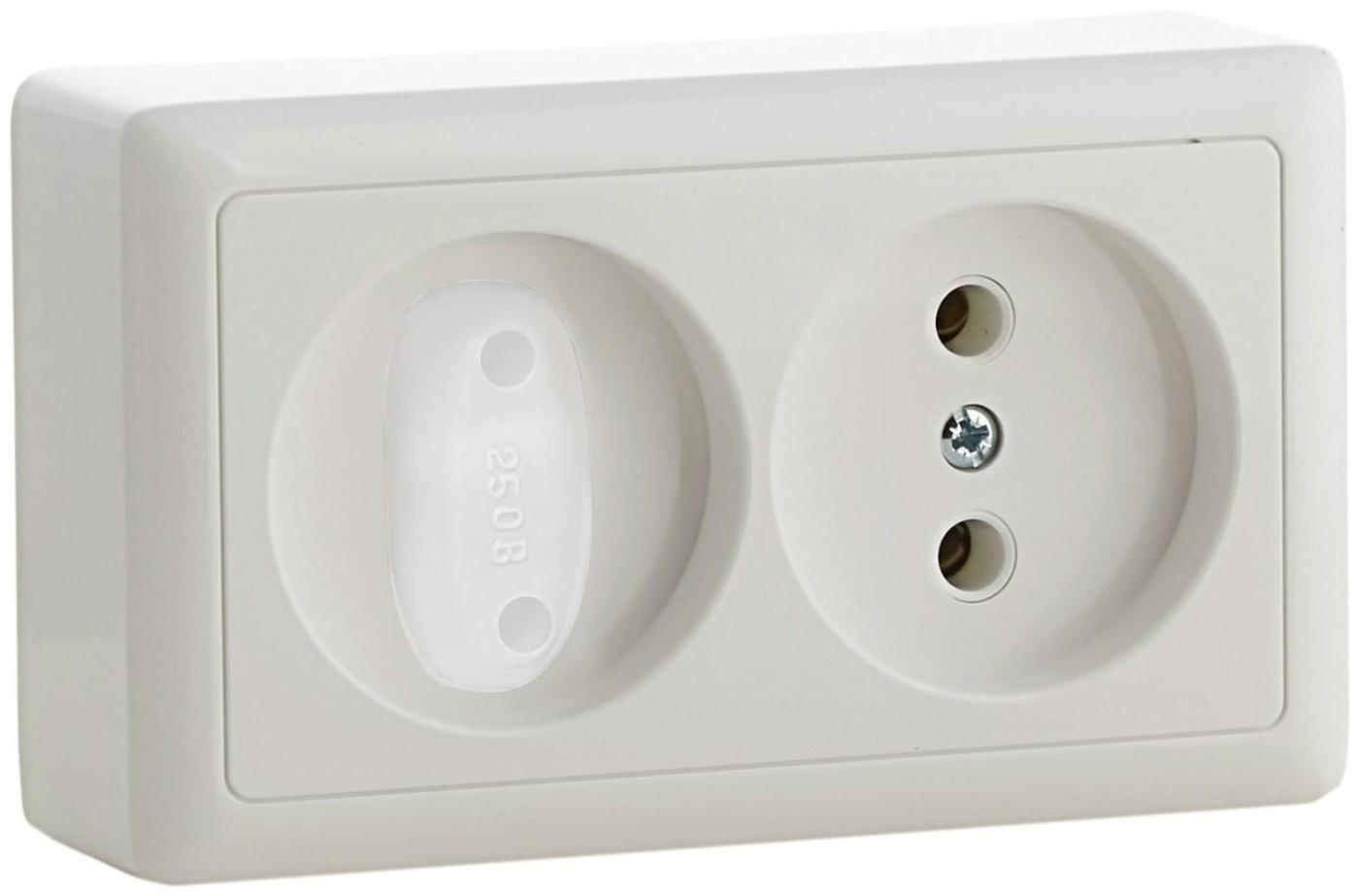 Заглушки для электрических розеток, 6 шт.