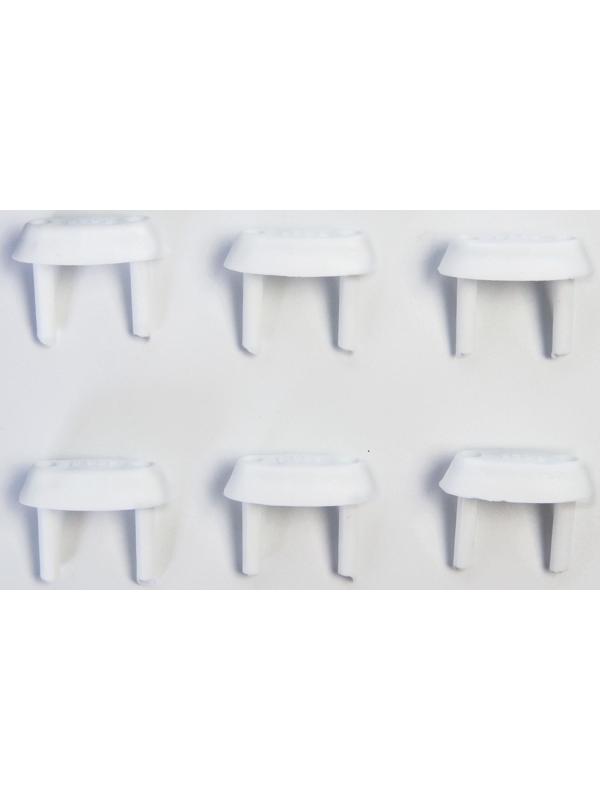 Заглушки для электрических розеток, 6 шт.