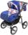 Коляска-трансформер «Гном», надувные колёса, оттенки синего, рисунок МИКС