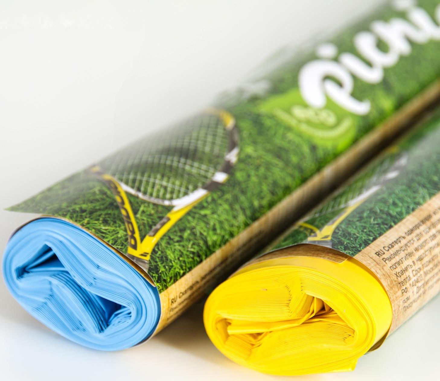 Скатерть без основы одноразовая «Моно», 110×180 см, рулон 3 шт, цвет МИКС