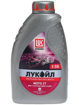 Моторное масло Лукойл Moto 2T, 1 л 132719