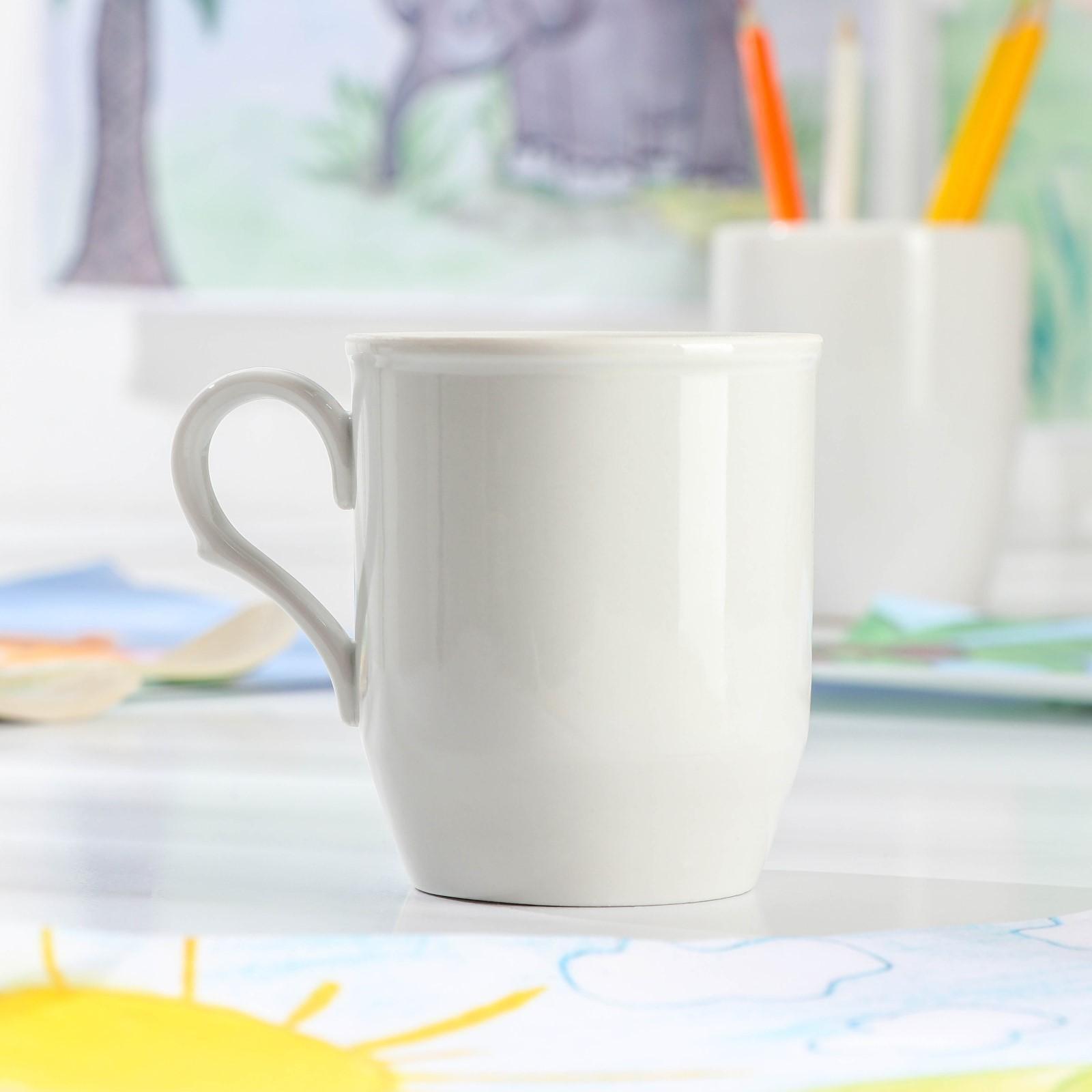 Кружка детская «Русское поле. Весёлый Колобок», 210 мл, рисунок МИКС