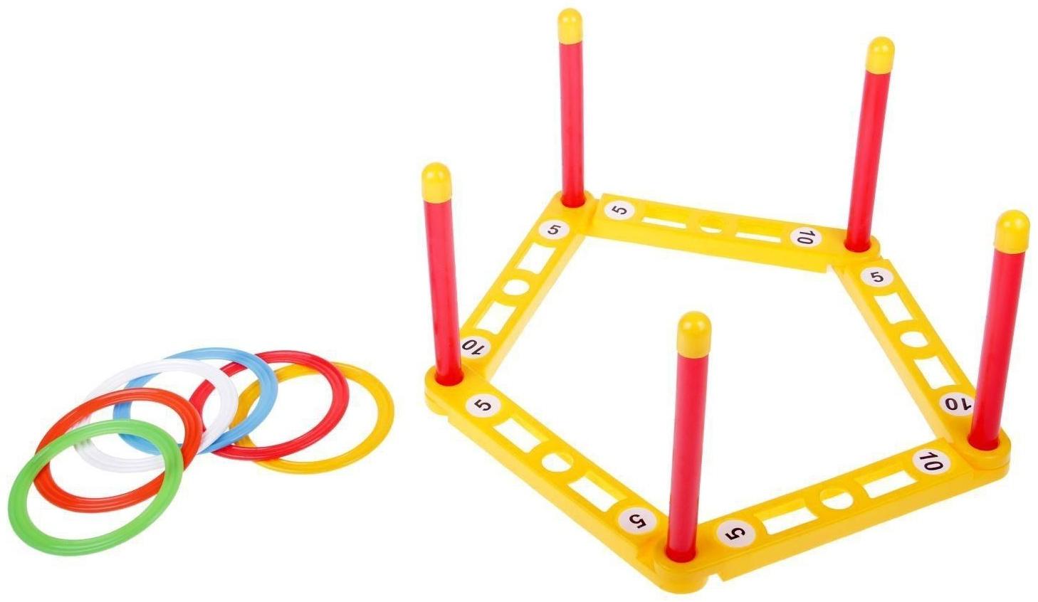 Игрушка детская «Кольцеброс», МИКС