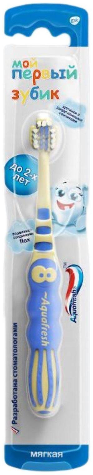 Зубная щетка «Мой первый зубик», возраст до 2 лет, мягкая, МИКС