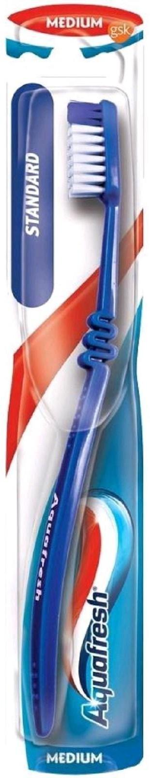 Зубная щётка Aquafresh Standatd, средняя жёсткость