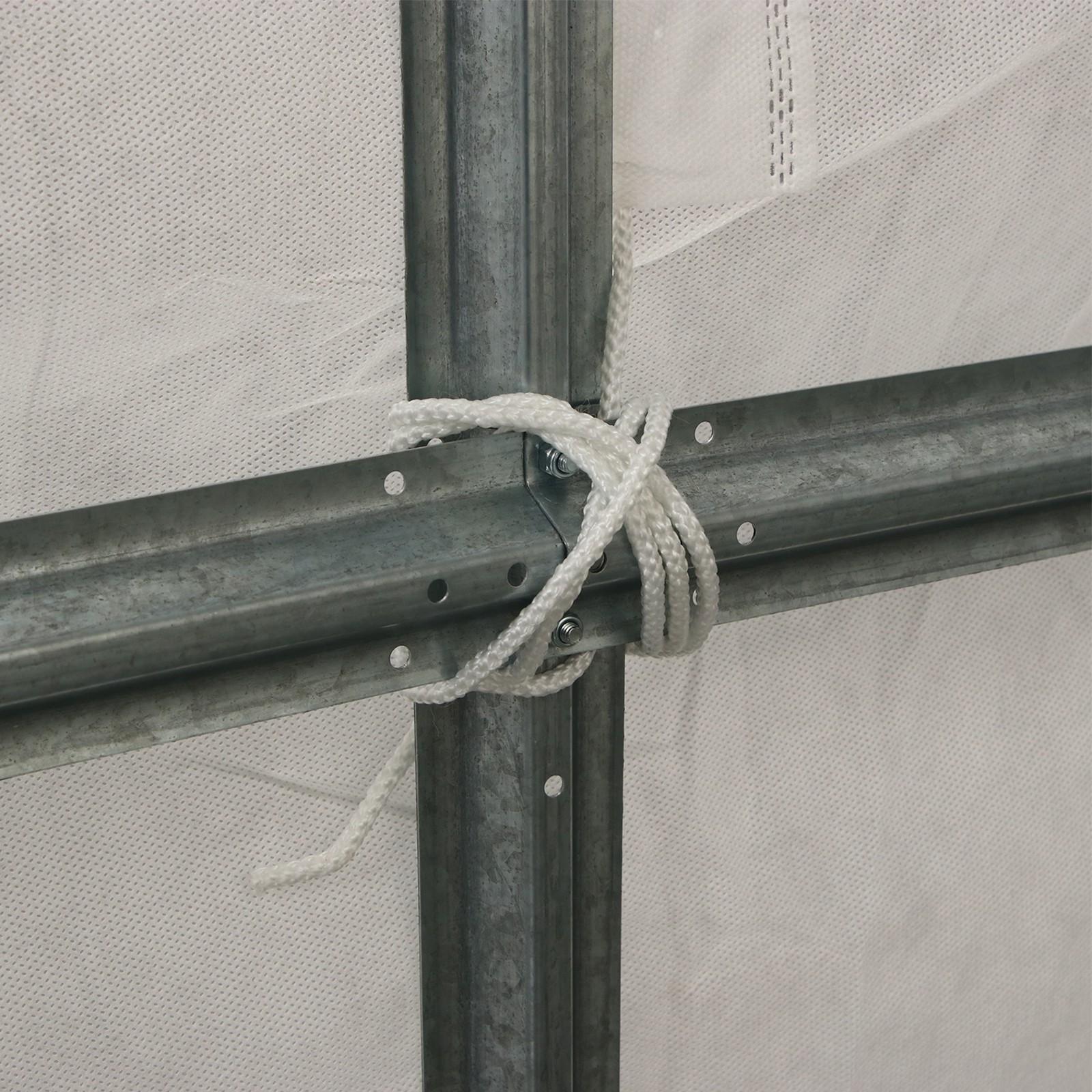 Теплица «Сибирский агроном», 2 × 1,65 × 1,85 м, оцинкованная сталь, профиль 42 × 14 мм, спанбонд 65 г/м²