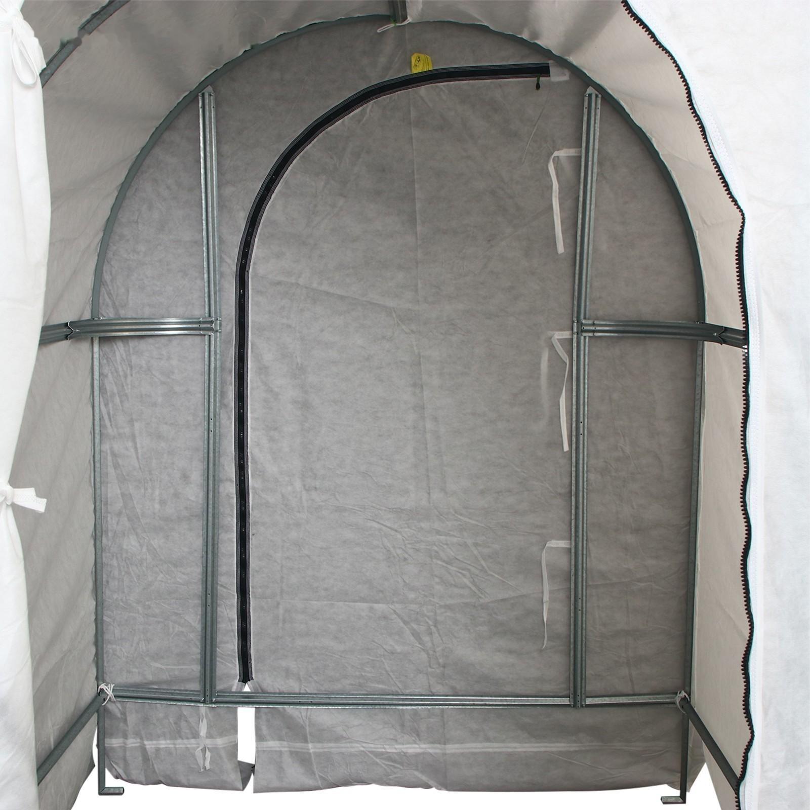 Теплица «Сибирский агроном», 2 × 1,65 × 1,85 м, оцинкованная сталь, профиль 42 × 14 мм, спанбонд 65 г/м²