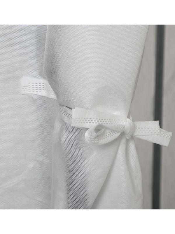 Теплица «Сибирский агроном», 2 × 1,65 × 1,85 м, оцинкованная сталь, профиль 42 × 14 мм, спанбонд 65 г/м²