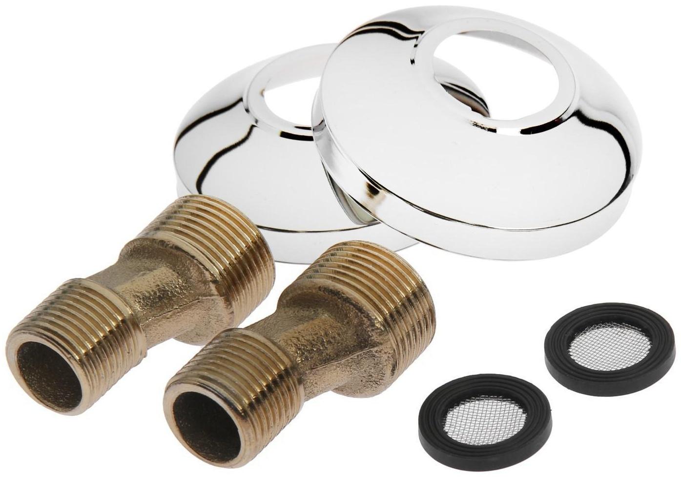 Cмеситель для ванны Accoona A87180, двухвентильный, хром