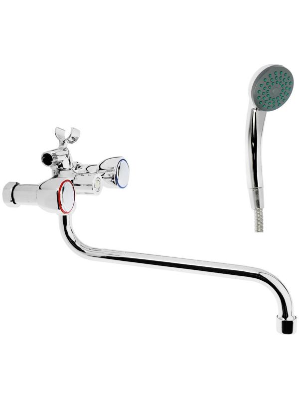 Cмеситель для ванны Accoona A87180, двухвентильный, хром