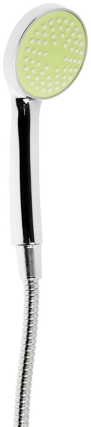 Смеситель для ванны Accoona A7166K, однорычажный, дивертор в корпусе, 35 см, зеленый