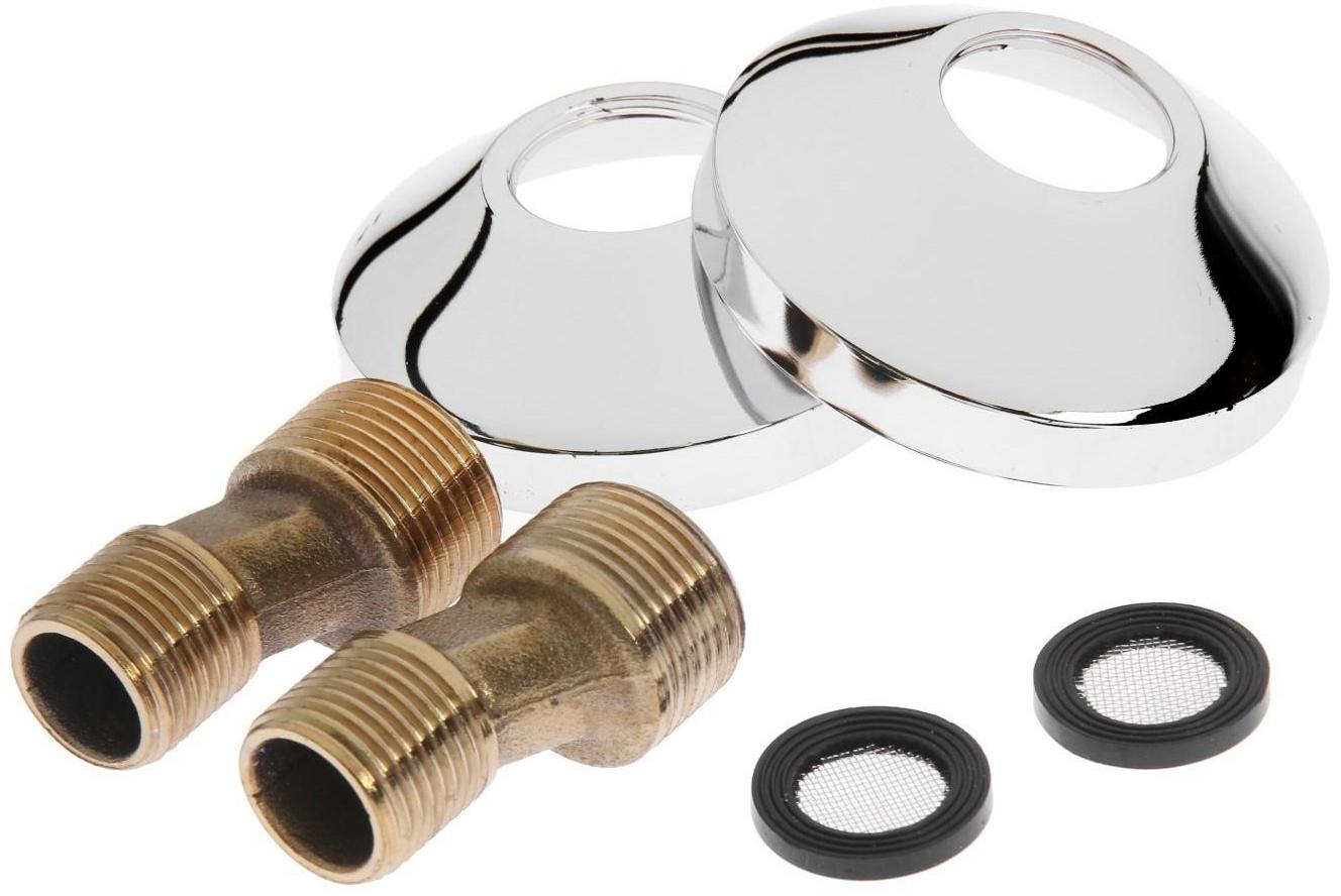 Смеситель для ванны Accoona A7166K, однорычажный, дивертор в корпусе, 35 см, зеленый