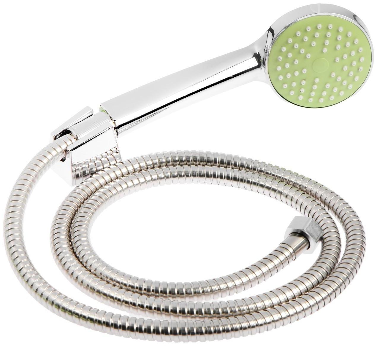 Смеситель для ванны Accoona A7166K, однорычажный, дивертор в корпусе, 35 см, зеленый