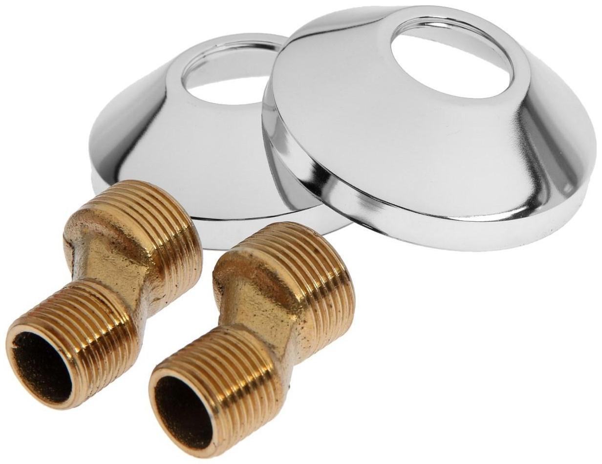 Смеситель для ванны Accoona A7166P, однорычажный, дивертор в корпусе, 30 см, оранжевый