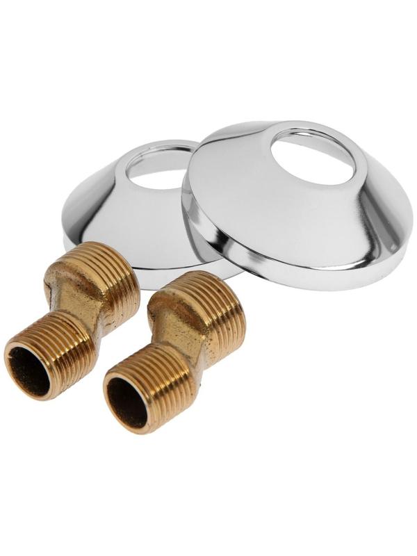 Смеситель для ванны Accoona A7166P, однорычажный, дивертор в корпусе, 30 см, оранжевый