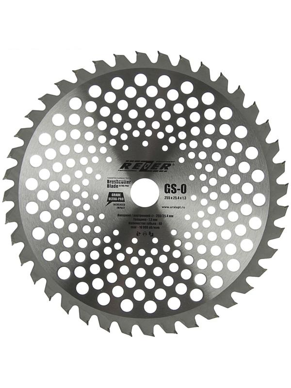 Диск Rezer GS-O, для триммера, 255x25.4 мм, 40 зубьев