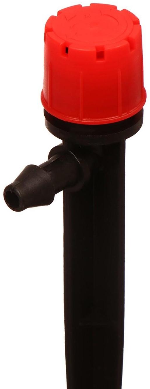 Форсунка-ороситель разбрызгивающая для капельного полива, с пикой, пластик