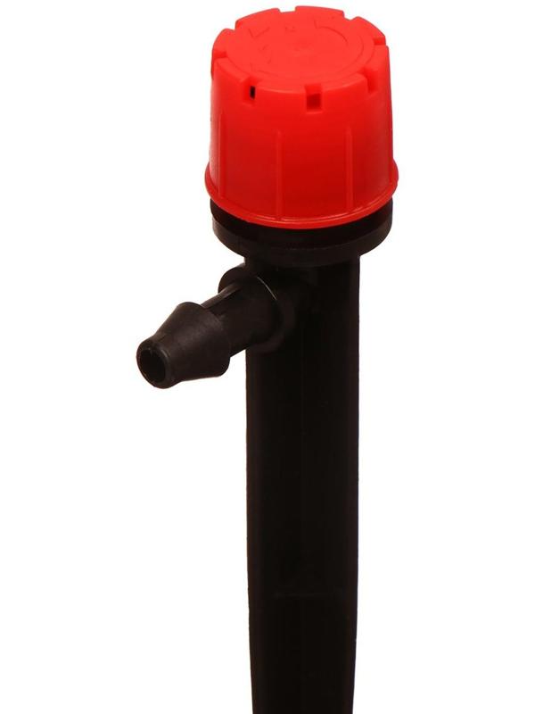 Форсунка-ороситель разбрызгивающая для капельного полива, с пикой, пластик