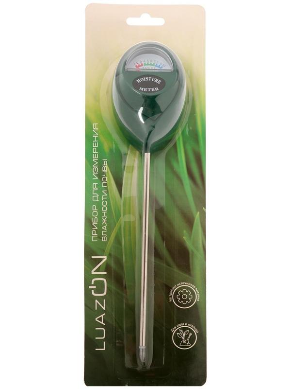 Прибор для измерения Luazon, влажность почвы, механический, зеленый