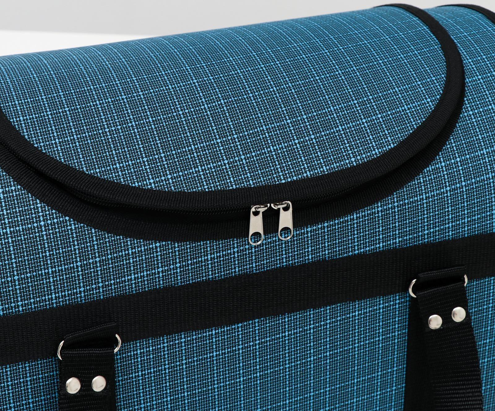 Сумка-переноска с люком, 40 х 25 х 27 см, микс цветов